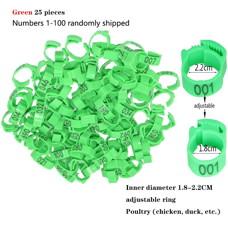 Chicken Green 25pcs